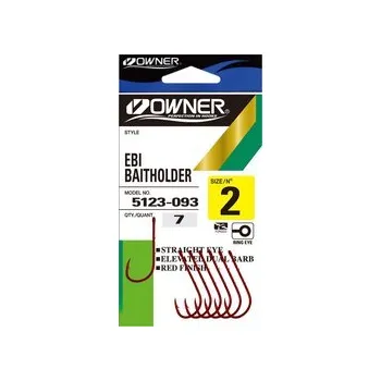 Rybářský háček Háček OWNER 5123 2/0 (háček Owner s očkem + hroty na ramínku.)