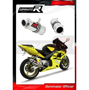 Výfuk pro motocykl Laděný výfuk DOMINATOR Honda CBR 900RR 929 / 954 KULATÁ KONCOVKA KRÁTKÁ GP1