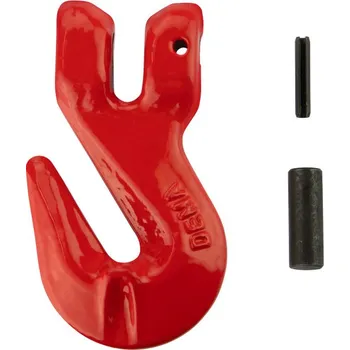 Upínací popruh DEMA Řetězový hák s pojistkou na řetěz 6 mm, třída 8