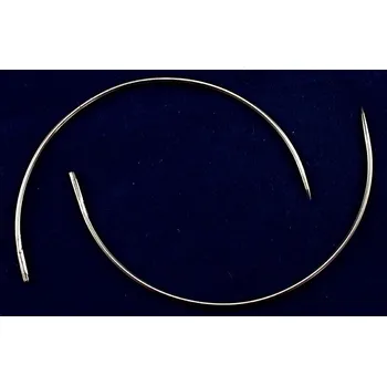 Jehly čalounické vel. 6 2ks 8,5 cm x 0,2 cm