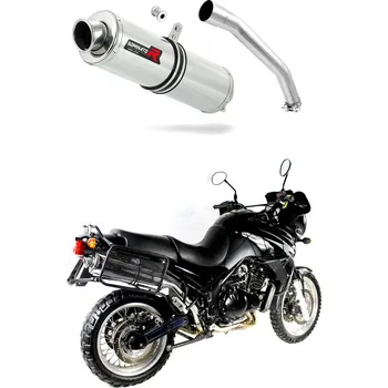 Výfuk pro motocykl Laděný výfuk DOMINATOR TRIUMPH TIGER 900 T709 99-00 KULATÁ KONCOVKA STANDART