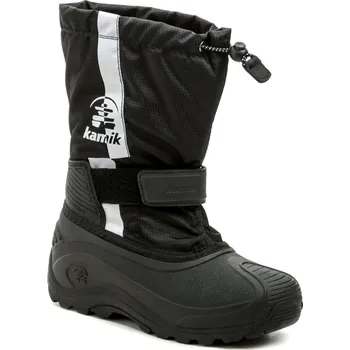 Chlapecká zimní obuv KAMIK STRIPE black dětské zimní sněhule EUR 31