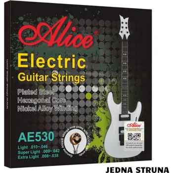 Strunný nástroj Alice AE530-SL-2 Electric Guitar String