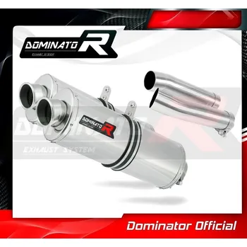 Auto-moto Laděný výfuk DOMINATOR APRILIA RSV 1000 04-09 OVÁLNÉ KONCOVKY