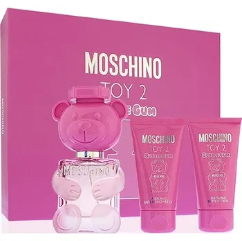 Moschino Toy 2 Bubble Gum W EDT, 50 ml + tělové mléko 50 ml + sprchový gel 50 ml