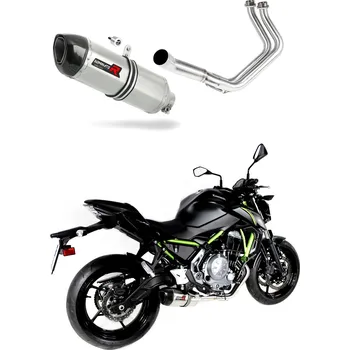 Auto-moto Laděný výfuk DOMINATOR Kawasaki Z650 17-20 KOMPLET SYSTEM SVODY KONCOVKA HP1