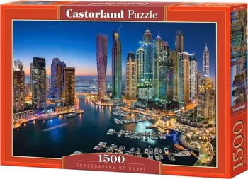 Puzzle Castorland Mrakodrapy v Dubaji 1500 dílků