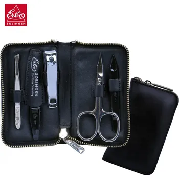 Kožená manikúra 9940 černá, Erbe Solingen