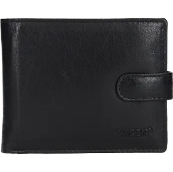 Peněženka Lagen měkká pánská peněženka černá E-1036/T black