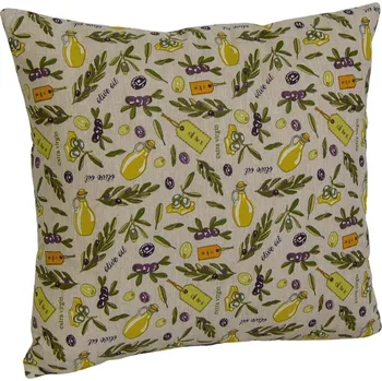 Povlak na dekorativní polštářek Povlak na polštářek 40 x 40 cm - olivy