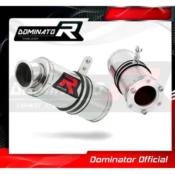 Výfuk pro motocykl Laděný výfuk DOMINATOR YAMAHA YZF 1000 THUNDERACE KULATÁ KONCOVKA KRÁTKÁ GP1