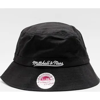 Klobouk Klobouk Mitchell & Ness M&N Bucket Hat Branded Black