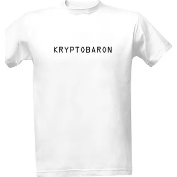 Pánská móda Tričko s potiskem Kryptobaron - W pánské