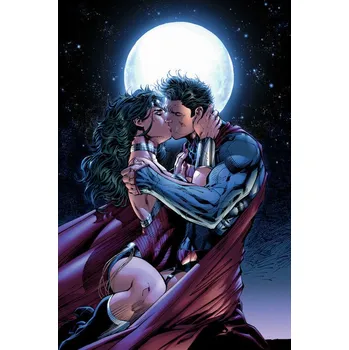 Plakát Plakát, Obraz - Superman and Wonder Woman - Lovers