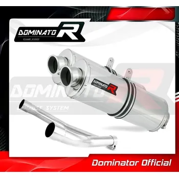 Výfuk pro motocykl Laděný výfuk DOMINATOR SUZUKI DR800 S / BIG OVÁLNÉ KONCOVKY