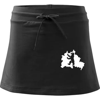 Dámská sukně Berlín Erb - Sportovní sukně - two in one - M ( Černá )