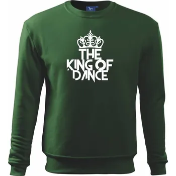 King of Dance - Mikina Essential dětská - 158 cm/12 let ( Lahvově zelená )