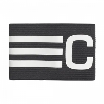Módní doplněk ADIDAS CAPTAIN'S ARMBAND KAPITÁNSKÁ PÁSKA - Černá, Bílá - velikost OSFM