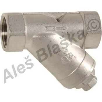 vodní filtr SFERACO - Francie | Nerezový filtr šikmý Y s nerezovým sítkem - NEREZ - INOX - 1/4" N230