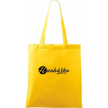 Hanbářka okrasné - Taška bavlněná - 42 x 38 cm ( Žlutá )