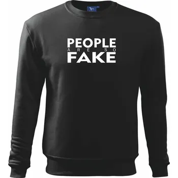 Fake people - Mikina Essential dětská - 158 cm/12 let ( Černá )