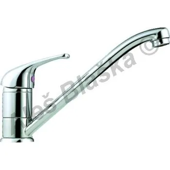 Vodovodní baterie PICCOLO PIC 2247 páková stojánková dřezová s otočným ramínkem (vodovodní baterie) - CHROM PIC2247