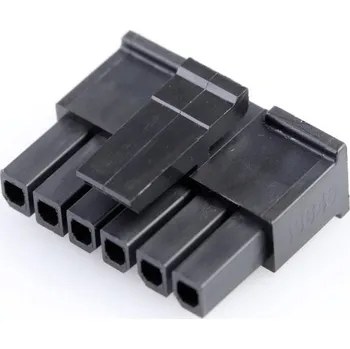 Elektrický konektor Molex zásuvkový konektor na kabel 6, rozteč 3 mm, 436450600, 1 ks Bag