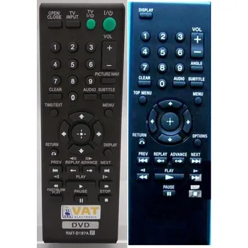 Dálkový ovladač SONY RMT-D195, RMT-D196 - náhradní dálkový ovladač