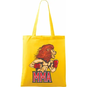 MMA Lion - Taška bavlněná - 42 x 38 cm ( Žlutá )