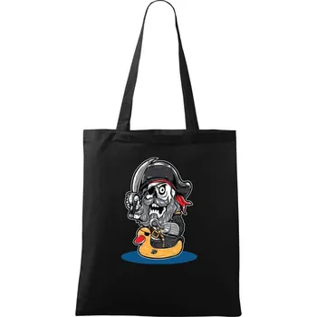 Nejdrsnější pirát - Taška bavlněná - 42 x 38 cm ( Černá )