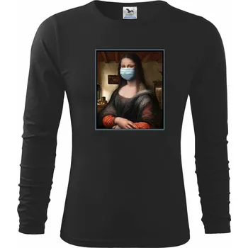 Corona Lisa - Triko dětské Long Sleeve - 104-110cm / 3-4 roky ( Černá )