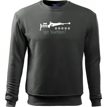 Biathlon - Got biathlon - Mikina Essential dětská - 158 cm/12 let ( Tmavá břidlice (šedá se zeleným nádechem) )