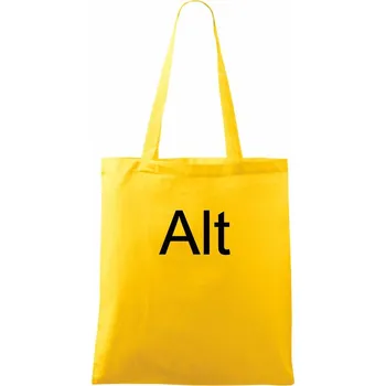 Nákupní taška Alt - Taška bavlněná - 42 x 38 cm ( Žlutá )