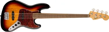 Baskytara Fender Squier Classic Vibe 60s Jazz Bass Fretless 3-Color Sunburst Laurel