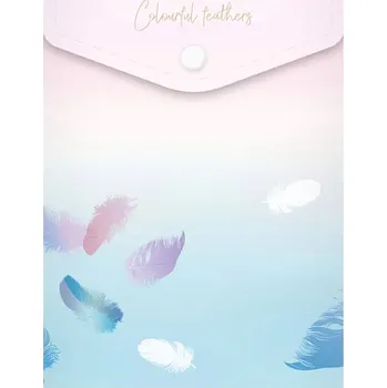 Pouzdro na dokumenty A6 Peříčka III (Složka na dokumenty )