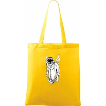 DJ bůh - Taška bavlněná - 42 x 38 cm ( Žlutá )