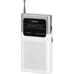 Radiopřijímač SENCOR SRD 1100W FM kapesní, bílý