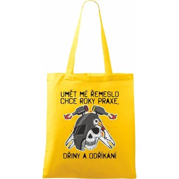 Svářeč - umět mé řemeslo - Taška bavlněná - 42 x 38 cm ( Žlutá )