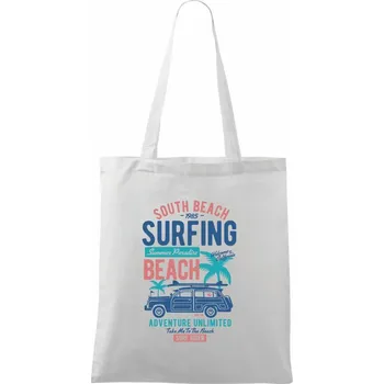 Nákupní taška South Beach - Taška bavlněná - 42 x 38 cm ( Bílá )