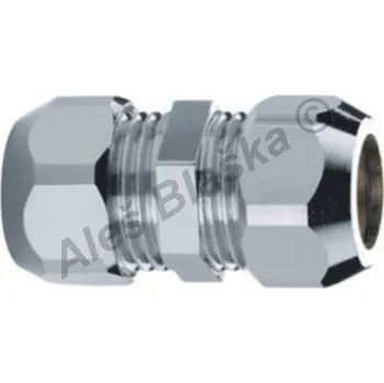 Příslušenství ke kompresoru Spojka přímá pro trubičky průměr 10mm - 3/8"x3/8" R40/1