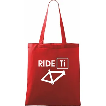 Ride Ti - Taška bavlněná - 42 x 38 cm ( Červená )