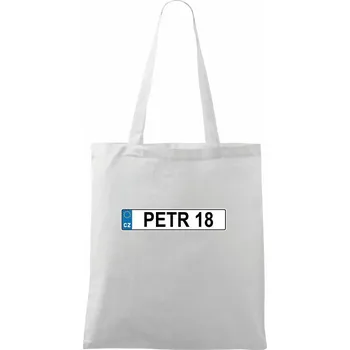 SPZ Petr 18 - Taška bavlněná - 42 x 38 cm ( Bílá )