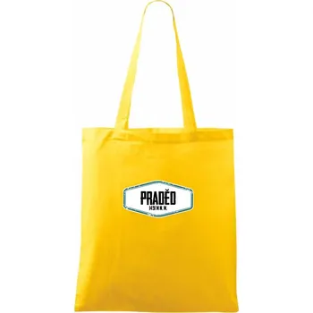 Hora Praděd - Taška bavlněná - 42 x 38 cm ( Žlutá )