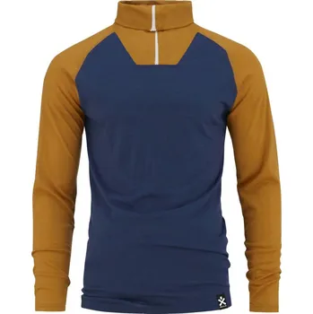 Pánské tričko Bula Retro Merino Wool HZ Barva: Modrá, Velikost: S