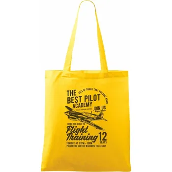 Flight Training - Taška bavlněná - 42 x 38 cm ( Žlutá )
