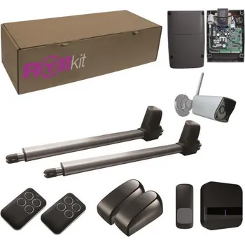 Pohon brány ROLLKIT pohon pre krídlovú bránu do 4m/400kg, TURN2020-SECURITY-ZKIT