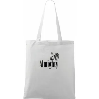Girl Almighty - Taška bavlněná - 42 x 38 cm ( Bílá )