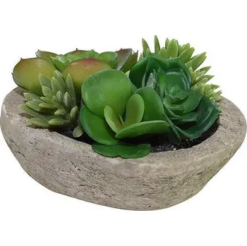 Květináč Sukulent MagicHome SA3929, 9 cm, květináč- kámen