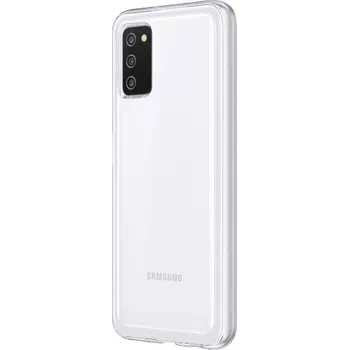Pouzdro na mobilní telefon Samsung Soft Clear Cover pro Galaxy A03s transparentní