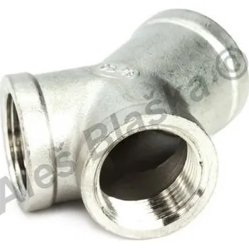 Fitinka SFERACO - Francie | Y rozbočení nerezové NEREZ závitové rozbočka - vnitřní závity - INOX - 1/4" N2004